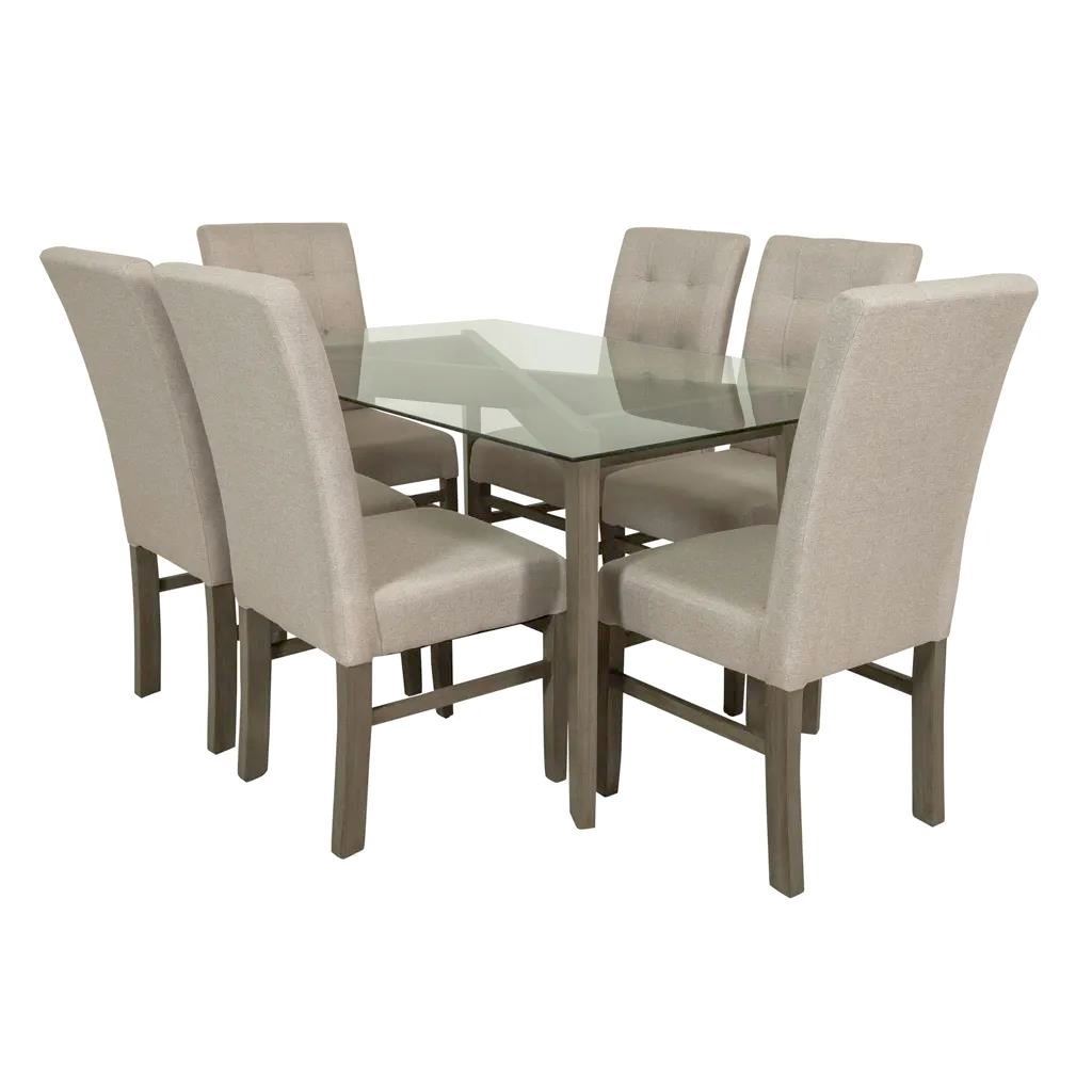 COMEDOR HECTOR 6 SILLAS - FALOTIH 3M - FLT3MCOM036-6-2